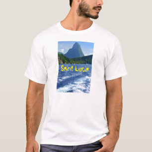 The Pitons in Saint Lucia T-Shirt