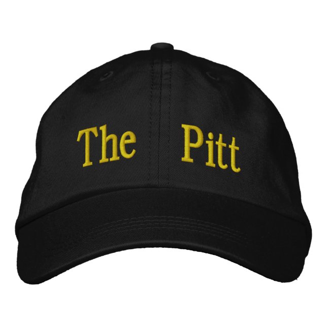 THE PITT EMBROIDERED HAT (Front)