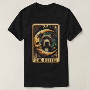 The Pittie Tarot Funny Pitbull Dog Halloween T-Shirt