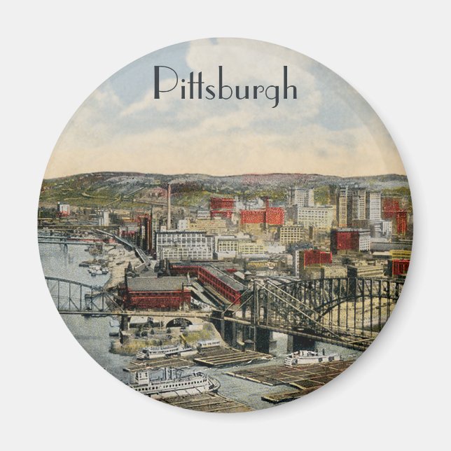 The Pittsburgh Point 1931 Magnet (Front)