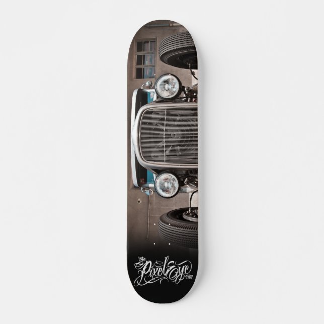 The Pixeleye - Hot Rod III of III Skateboard (Front)