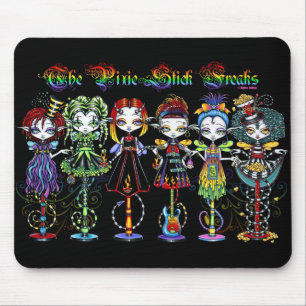 The Pixie Stick Freaks Whimsical Fairy Mouspad Mouse Mat
