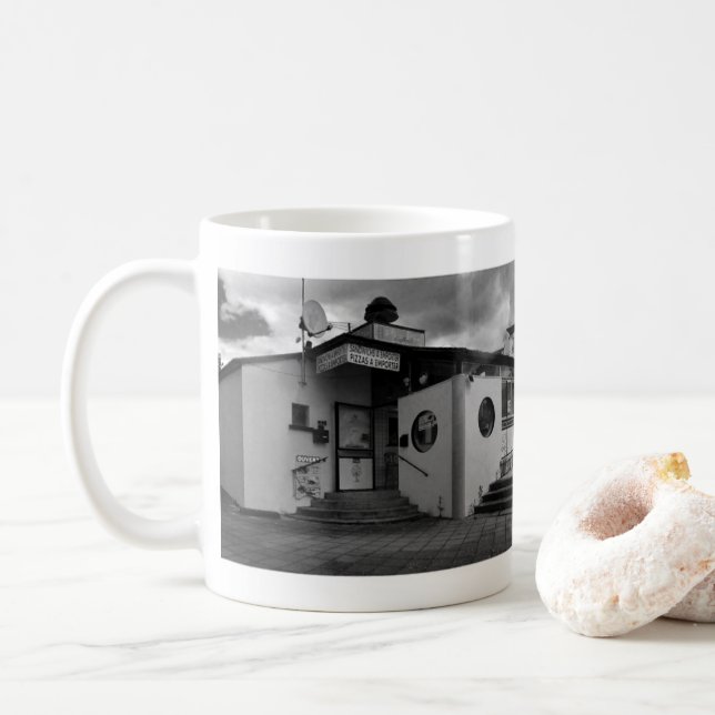 The Pizza Place. Coffee Mug (With Donut)