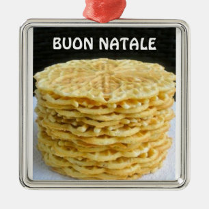 "THE PIZZELLE" ITALIAN CHRISTMAS ORNAMENT