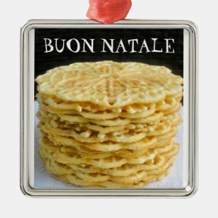 "THE PIZZELLE" ITALIAN CHRISTMAS ORNAMENT