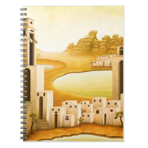 "The Place" - Middle East / Orient Desert Painting Notebook