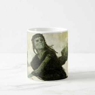 The Plague by Arnold Bocklin, Vintage Symbolism Coffee Mug