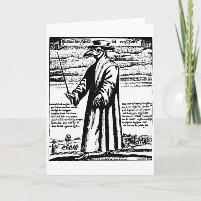 The Plague Doctor. Card (Front)
