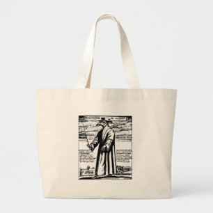 The Plague Doctor. Large Tote Bag