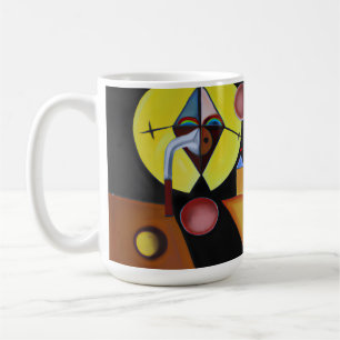 The Plague Doctor - Oil Painting Coffee Mug