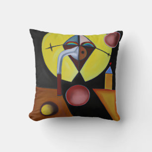 The Plague Doctor - Oil Painting Cushion