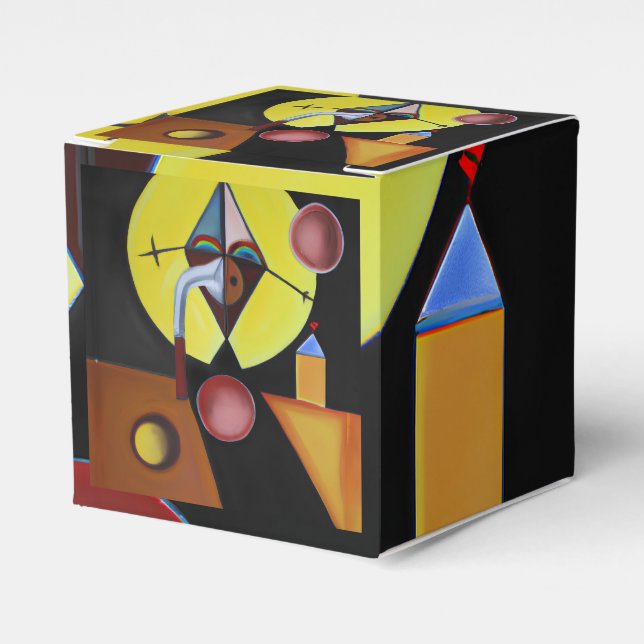 The Plague Doctor - Oil Painting Favour Box (Front Side)