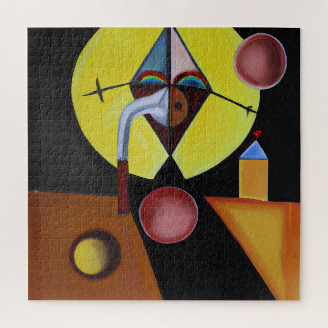 The Plague Doctor - Oil Painting Jigsaw Puzzle (Vertical)