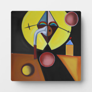 The Plague Doctor - Oil Painting Plaque