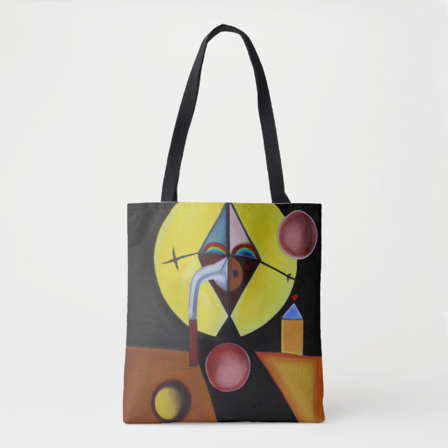The Plague Doctor - Oil Painting Tote Bag (Front)