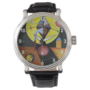 The Plague Doctor - Oil Painting Watch