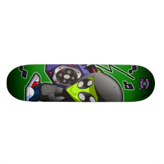 The Planet Cazmo Alien! Skateboard