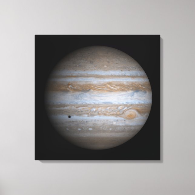 The Planet Jupiter Canvas Print (Front)