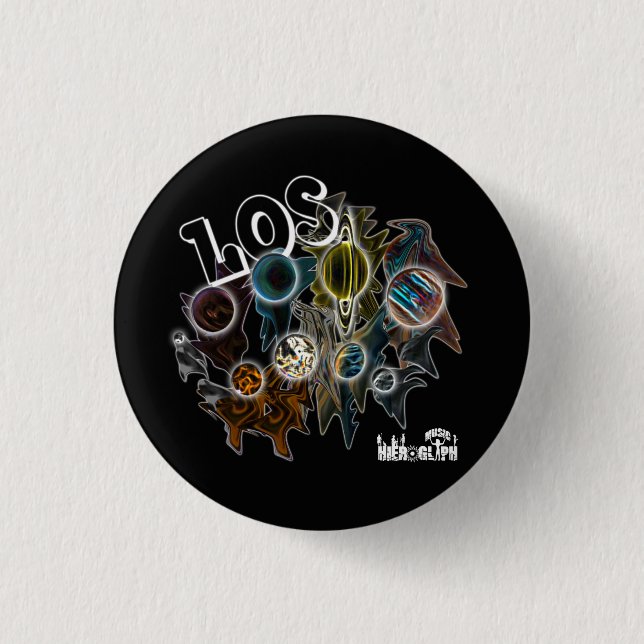 The Planets 3 Cm Round Badge (Front)