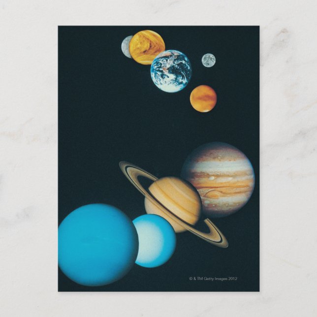 The Planets Postcard (Front)