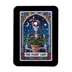 The Plant Lady Tarot Card Magnet