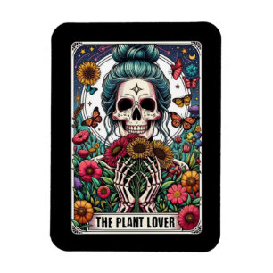 The Plant Lover Tarot Card Magnet