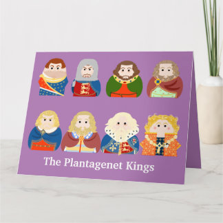 The Plantagenet Kings  Card
