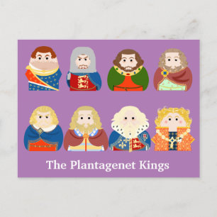 The Plantagenet Kings Postcard