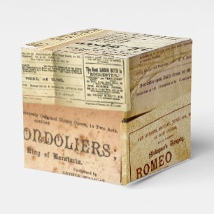 The Playbills Favour Box