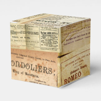 The Playbills Favour Box