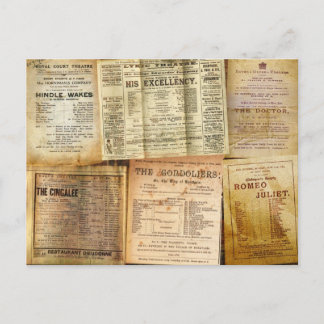 The Playbills Postcard