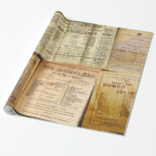 The Playbills Wrapping Paper