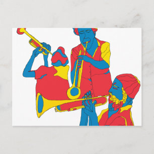 the players postcard