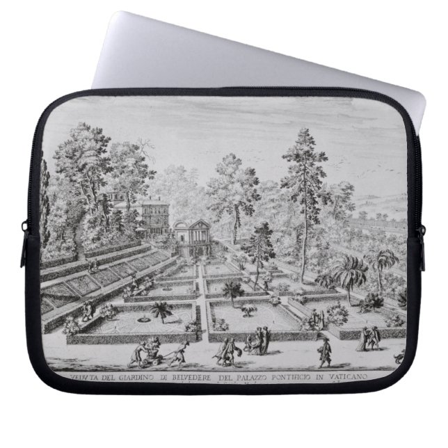 The pleasure garden and Pavilion of Pope Pius IV ( Laptop Sleeve (Front)