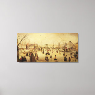The Pleasures of Winter Canvas Print