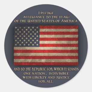 The Pledge Classic Round Sticker