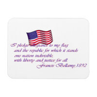 The Pledge of Allegiance - 1892