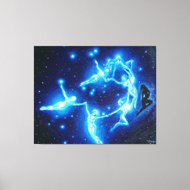 The Pleiades Canvas Print (Front)