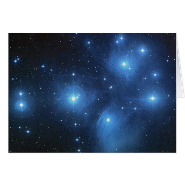 The Pleiades's star cluster aka The 7 Sisters (Front Horizontal)