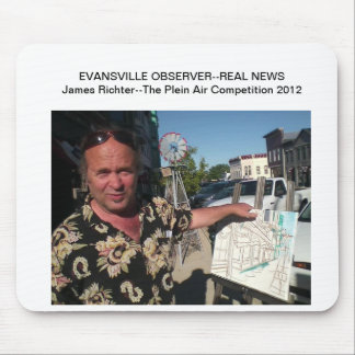 The Plein-Air Competition: Evansville 2012 Mouse Mat
