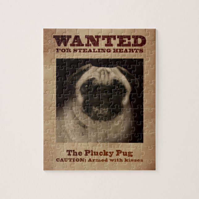 The Plucky Pug Puzzle (Vertical)