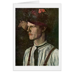 The Poacher Fragment By Wilhelm Leibl