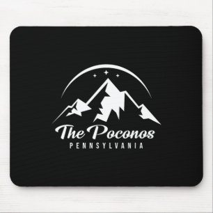 The Poconos Pennsylvania Ski Resort Skiing Snowboa Mouse Mat