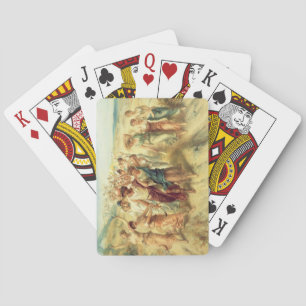 The Poet Anacreon (570-485 BC) with his Muses, 189 Playing Cards