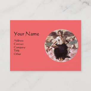 THE POETRY Allegory Fresco by Raffaello Sanzio Business Card
