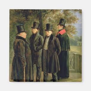 The Poets Aleksandr Pushkin Magnet