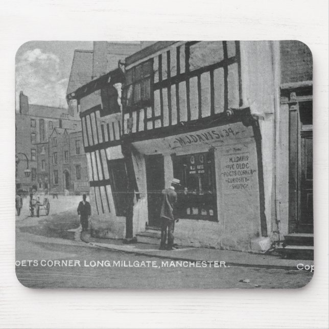 The Poet's Corner Mouse Mat (Front)
