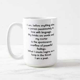 The Poet's Creed Mug