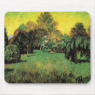 The Poet's Garden by Vincent van Gogh. Mouse Mat