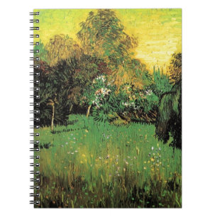 The Poet's Garden by Vincent van Gogh. Notebook